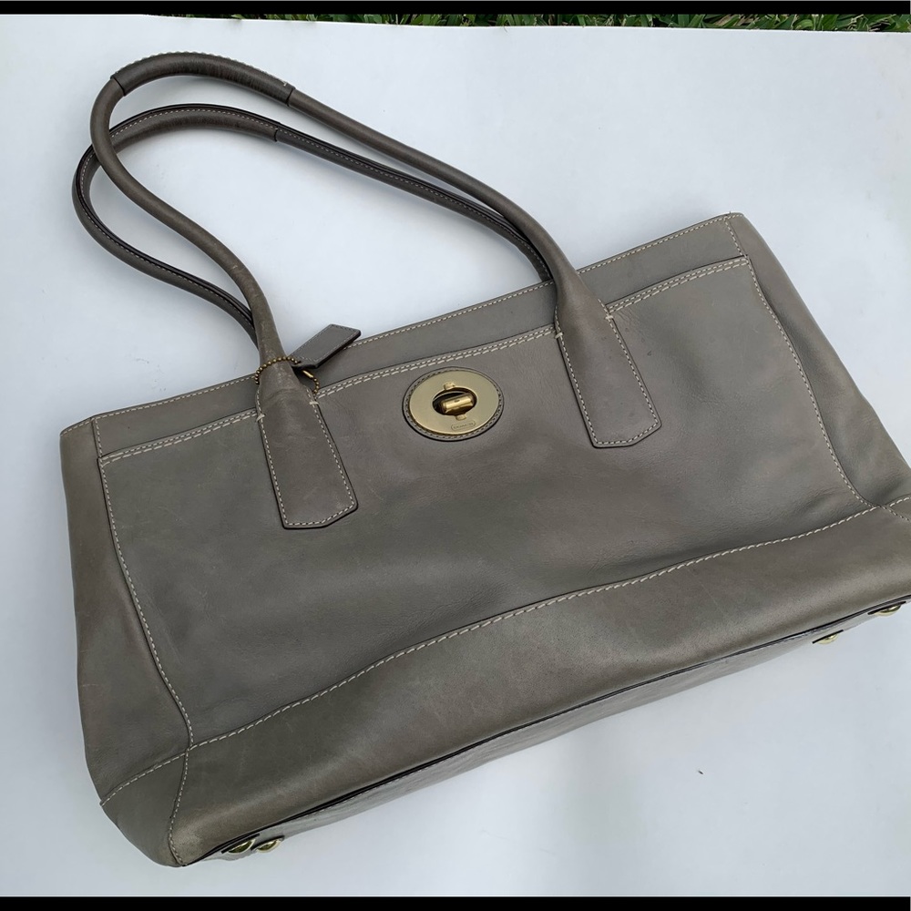 Coach Gray Purse